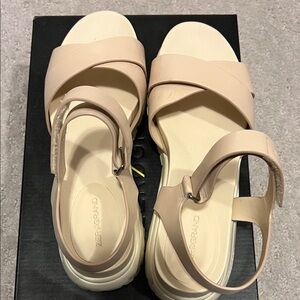 Cole Haan Zerogrand Sandal II in Sand Leather